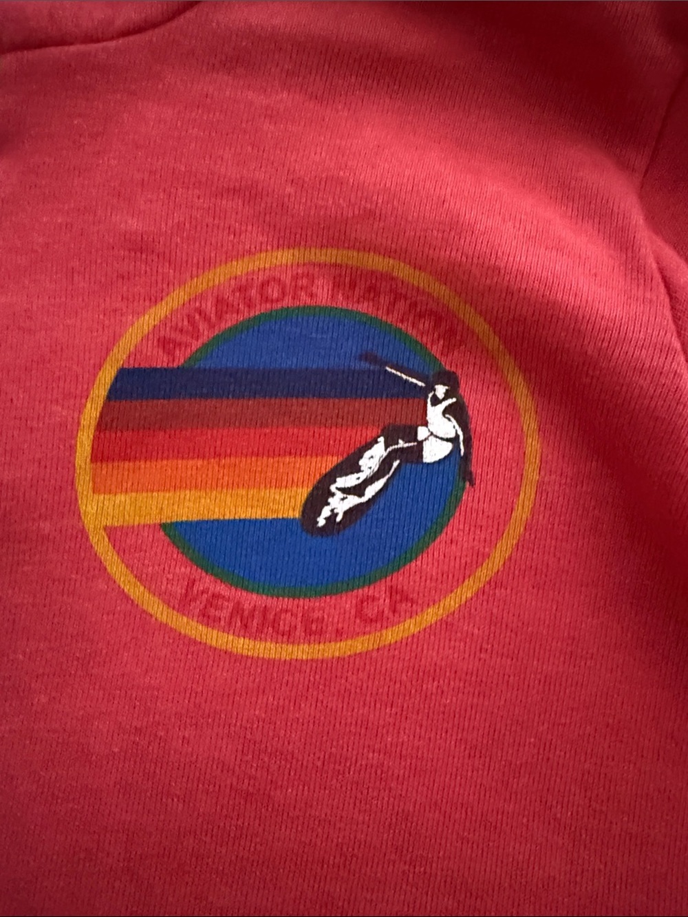 Aviator nation - 14 Red Full Zip Hoodie - Picture 8 of 10